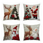 Home Decoration Rich Styles Christmas Throw Pillowcase Sofa