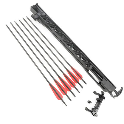 Powerful Compound Bow Shooting Catapult Six Continuous Fire Arrow