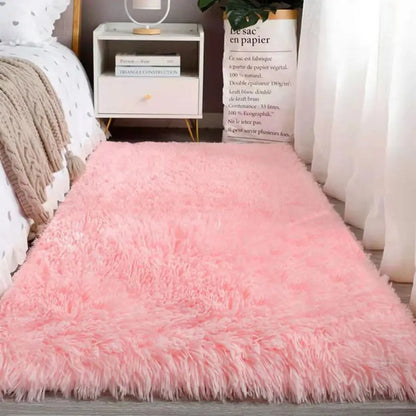 VIKAMA Tie-Dye Plush Carpet Living Room Decoration Soft Fluffy