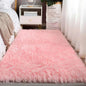 VIKAMA Tie-Dye Plush Carpet Living Room Decoration Soft Fluffy