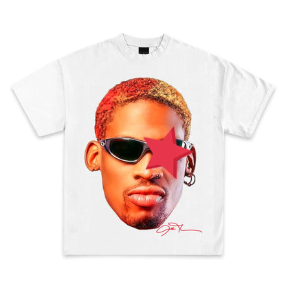 Pop Culture Vintage Graphic T-Shirt Collection American Rap Basketball