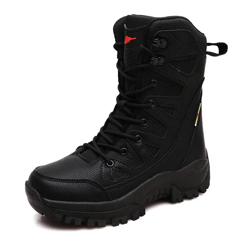New Style Ultralight Breathable Mesh Canvas Tactical Boots Mens Spring