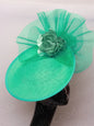 Chic Navy Fascinators Hat For Women Elegant Royal Ascot Millinery