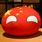 Hot  10/30/50cm Polandball Country Ball Toy Plush Pendant Plush Doll