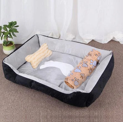 Pet Large Dog Bed Warm House Candy-colored
