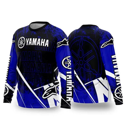 Summer YAMAHA Men Women Motorcycle Riding Suit