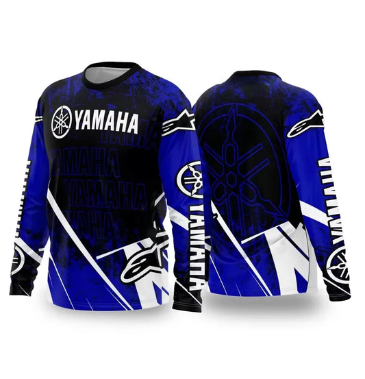 Summer YAMAHA Men Women Motorcycle Riding Suit