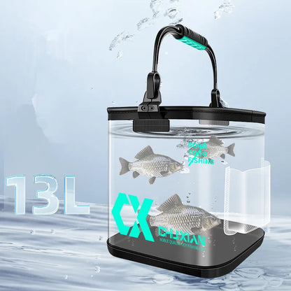 fish bucket portable water tank fishing gear