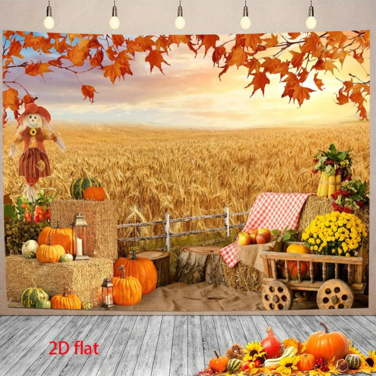 1 Autumn Harvest Thanksgiving Party Background -