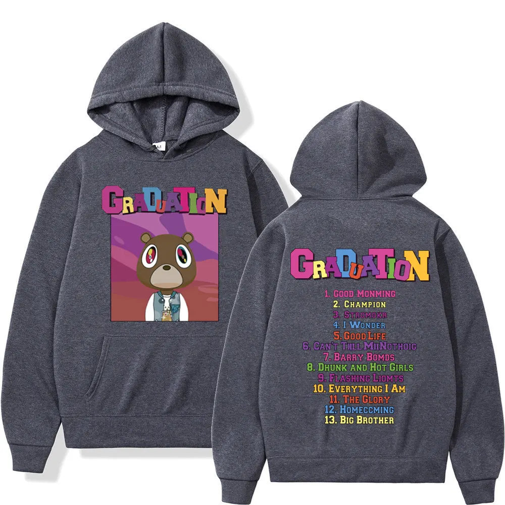 Rapper Kanye West Album Print Hood