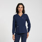 KUNGFU SCRUBS Women Long-sleeved Scrub Tops Nursing T-shirt