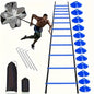 1 Set Soccer Training Agility Ladder , Spikes, Obstacles