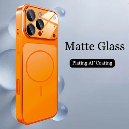 Original Glass Nano Matte Case For iPhone 17 Air 16 15 14 13 Pro Max 1