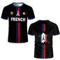 France Football Jersey Summer Sports Breathable