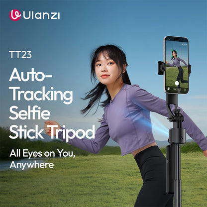 Ulanzi TT23 Auto-Tracking Selfie Stick Tripod Foaldable