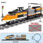 DOU BUILTBuilding Block City Train Track Model Electric
