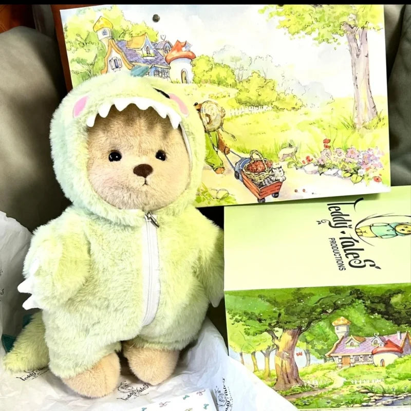New 2025 30cm Doll Clothes Plush Toy Set Bear Kawaii Anime