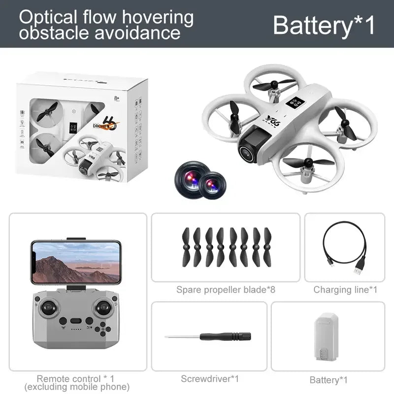 V66 Mini NEW Drone 8K Profession HD Wide Angle CamerA
