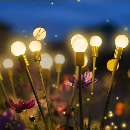 Garden Lights-New Upgraded Solar Powered Firefly Lights Outdoor