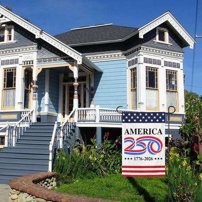 America 250th Birthday Flag 1776 2026 America 250 Years Anniversary