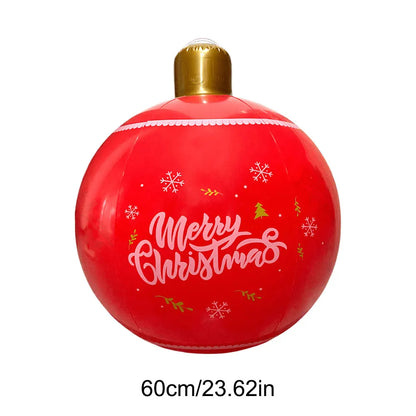 60cm Giant Inflatable Christmas Balls Light