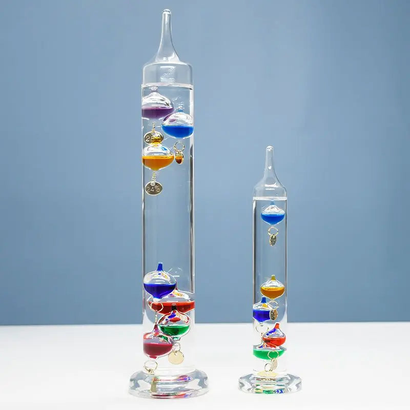 Galileo Thermometer Colorful Ball Suspended Bedroom Wine