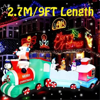 Christmas Decorations Model Built-in LED Lights Inflatable Toys Ornament