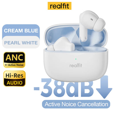 Realfit F3 ANC Active Noice Cancellation Bluetooth Earphones