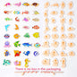 Montessori Wooden Magnetic Fishing Toys - Marine Cognition, Early Edu,