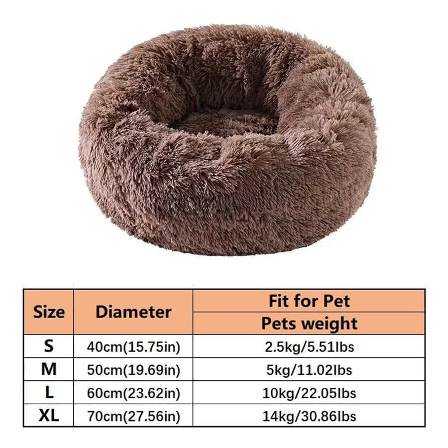 Soft Pet Cat Bed Pad Plush Warm Faux Fur dog