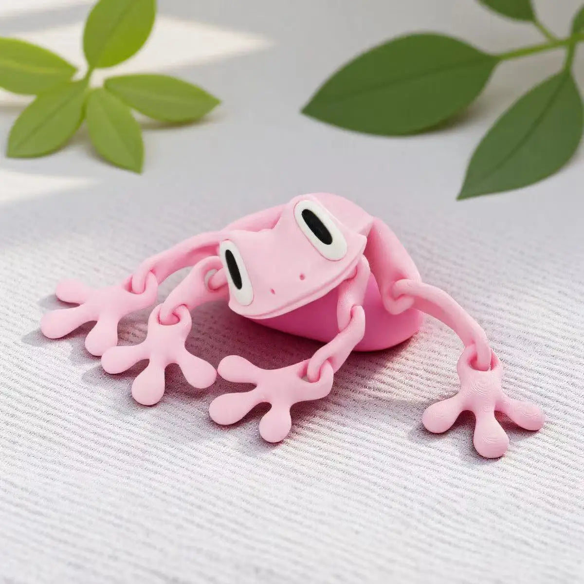 3D Printing Simulation Tree Frog Joint Movable Frog