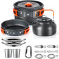 Camping Cooking set Camping Cookware Travel Tableware