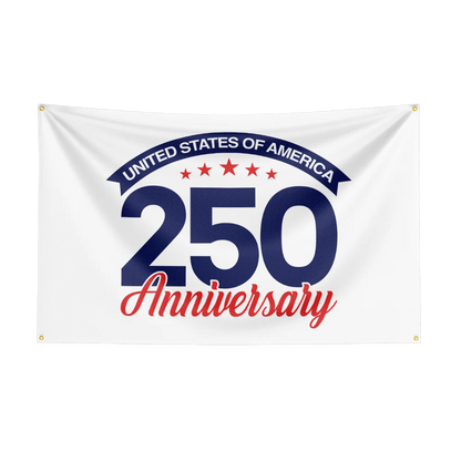 US 250th Anniversary 1776 2026 Semiquincentennial Flag, Independence