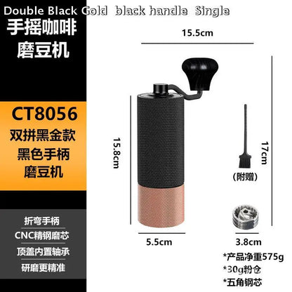 Stainless Steel Hand Coffee Grinder Manual Portable Bean Grinder