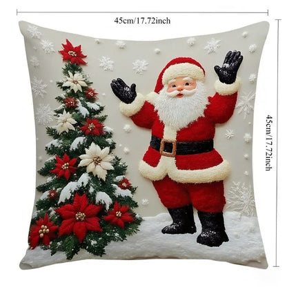 Home Decoration Rich Styles Christmas Throw Pillowcase Sofa