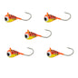 Tungsten Ice Jigs Glow Tungsten Ice Fishing Lure Jigs