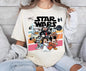 2025 Summer Retro Disney Mickey and Friends Star War Shirt