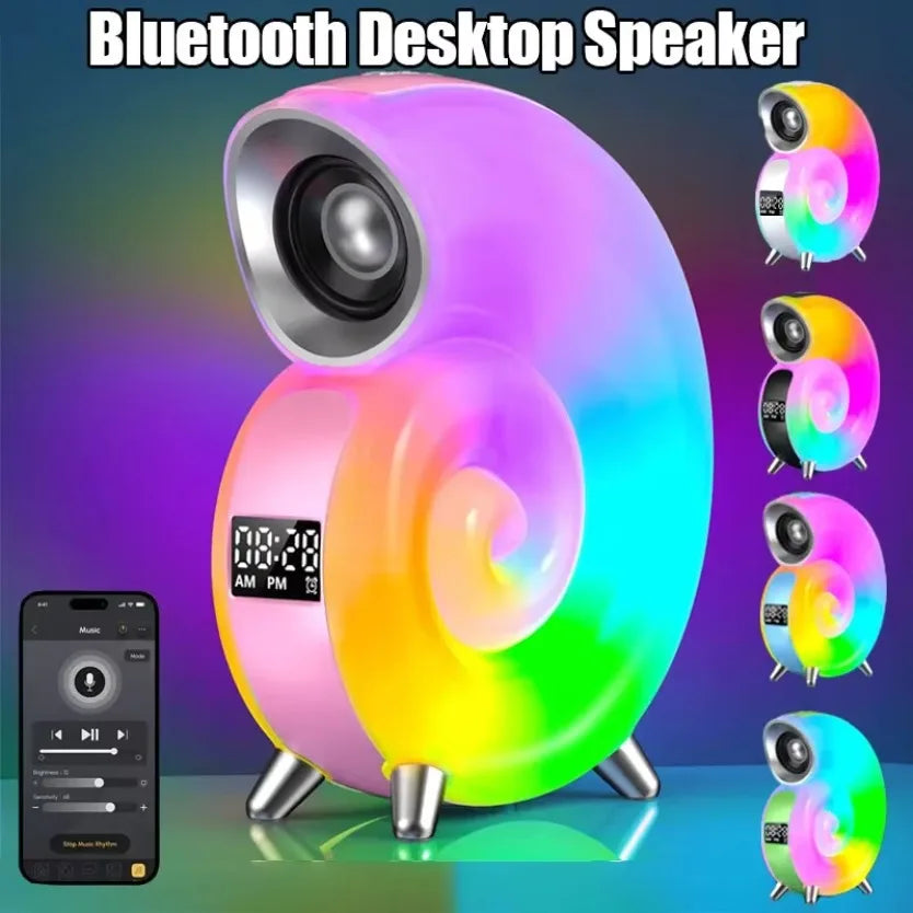 Portable Wireless Bluetooth Desktop Speaker 360 Degree Surround Sound
