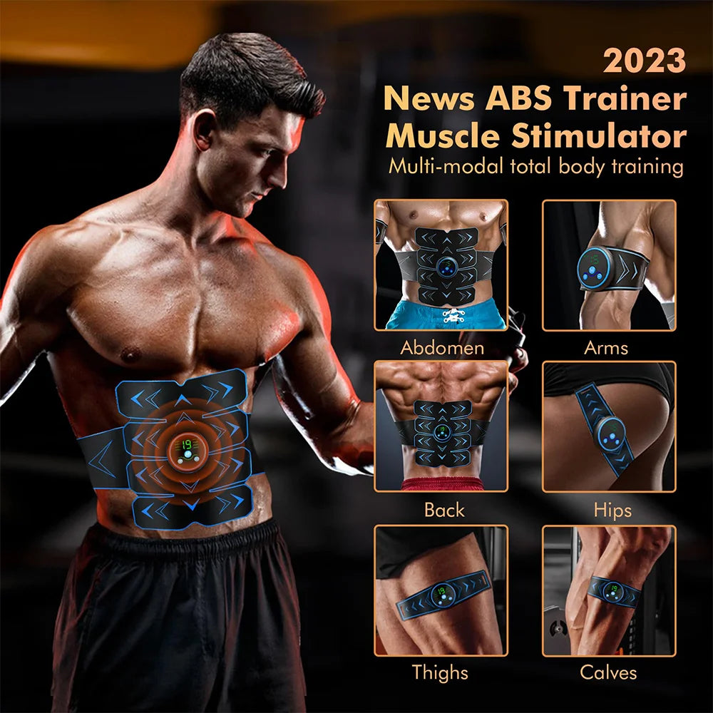EMS Abdominal Muscle Patch Exercise And Fitness Muscle Trainer