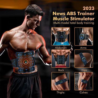 EMS Abdominal Muscle Patch Exercise And Fitness Muscle Trainer