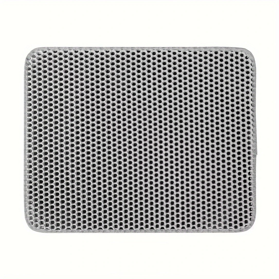 1Pc Large Size Cat Litter Mat-Advanced Honeycomb Double Layer