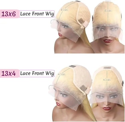 30 40 Inch 613 Honey Blonde 13x6 HD Body Wave