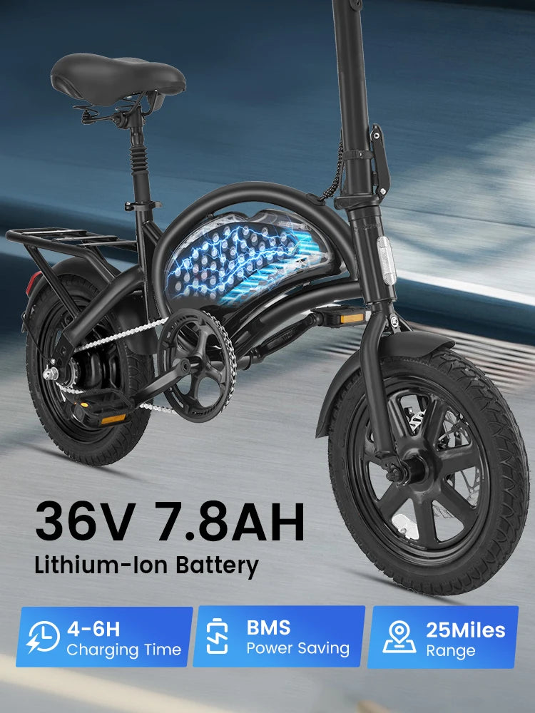 DYU D3F-MINI Electric Bicycle Peak 500W Motor