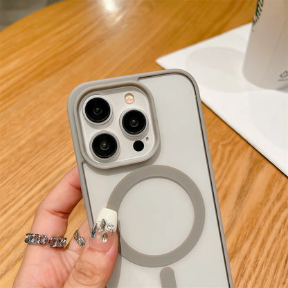 Luxury Shockproof Magsafe Wireless Charge Case