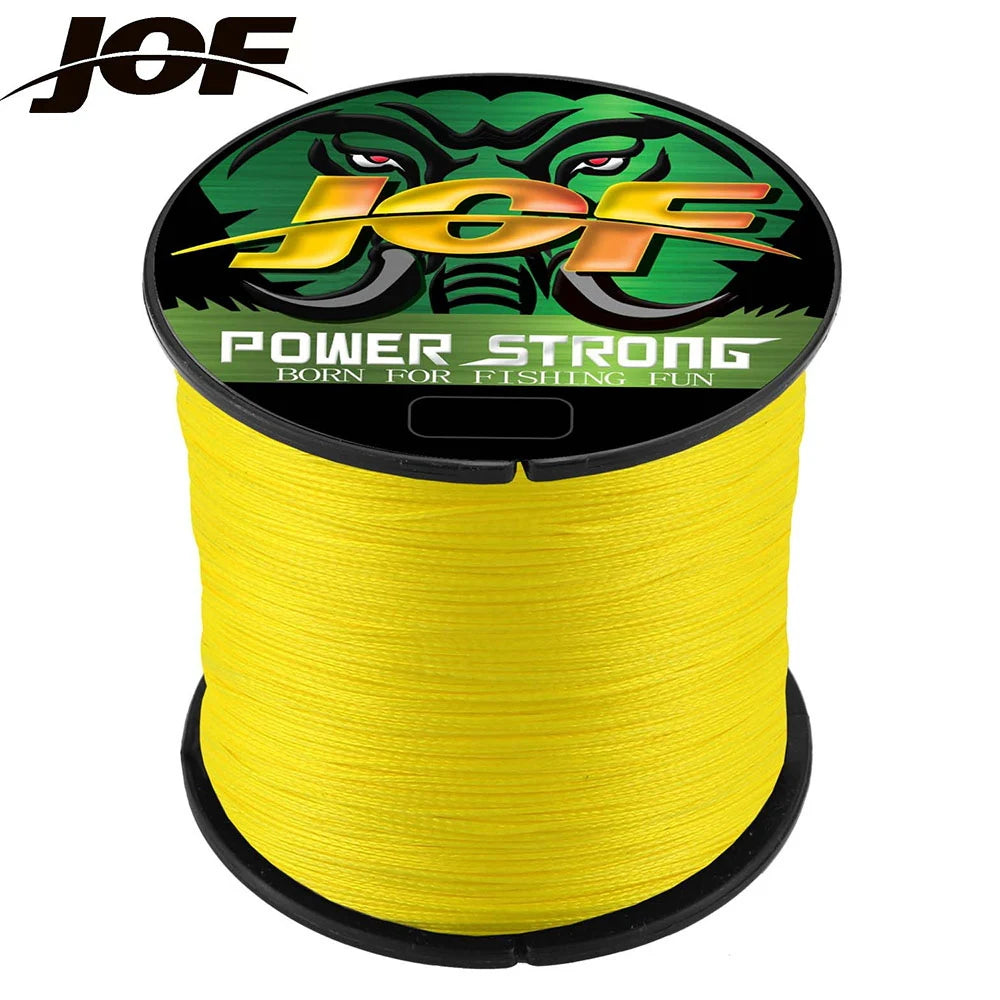 JOF 4 Braided x4 Strands 300M 100M Fly Fishing Line Multifilament