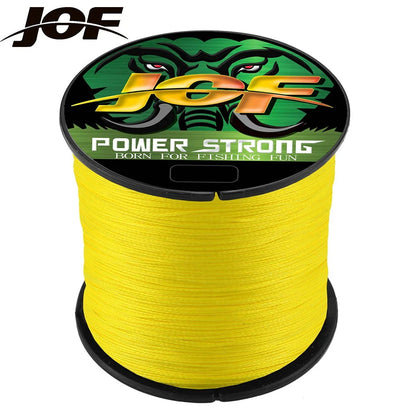JOF 4 Braided x4 Strands 300M 100M Fly Fishing Line Multifilament
