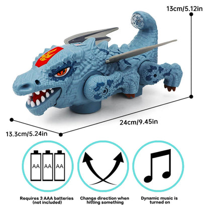Stunt Flying Dragon Electric Toy for Boys Colorful