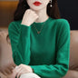 Women Sweater O-neck Autumn Winter Basic Pullover Warm