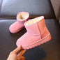 Fashion Children Casual Shoes Girls Boys Cotton Snow Boots