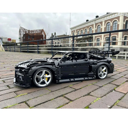 MOC-161785 Black M4 GT3 Super Sports Car Racing Block
